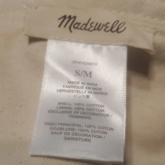 MADEWELL FRESEA FRUT EMBROIDERED BUCKET HAT - Picture 5 of 10